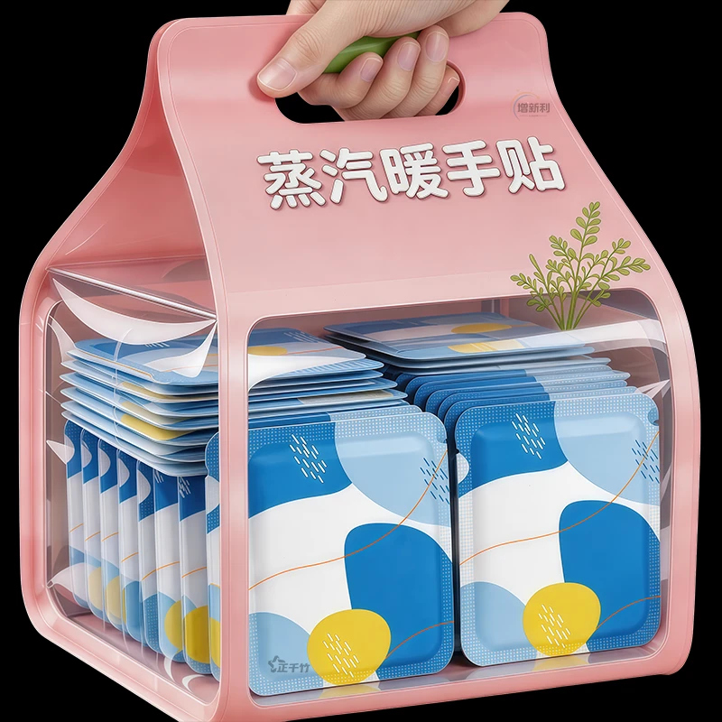 冬季自发热暖手宝穿戴式暖宝宝蒸汽热敷暖手贴写字办公保暖神器