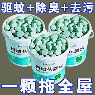 艾草花露水专用清洁剂驱蚊防虫泡腾片清香家用宾馆地板高浓缩喷雾