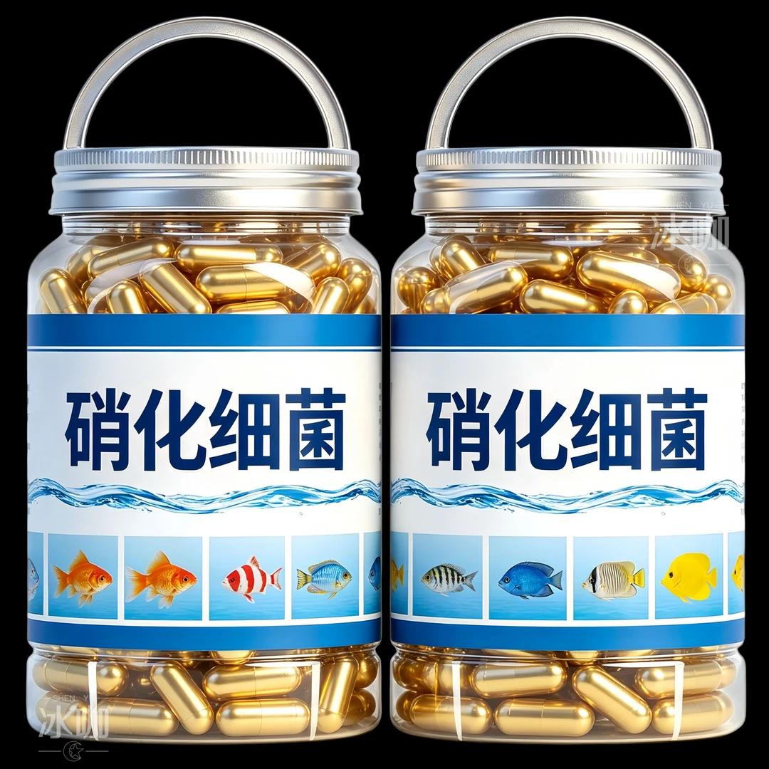 硝化细菌鱼缸用专用胶囊净水剂颗粒活菌干粉水质稳定净化水族鱼用