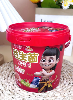 小样益生菌酸Q糖哪吒版106g桶装