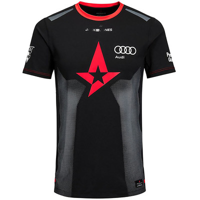 外贸Astralis欧洲电竞战队奥迪联名CSGO速干透气major男女T恤短袖