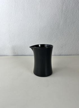 中古黑色原色玻璃公道杯引流杯复古小众公道杯