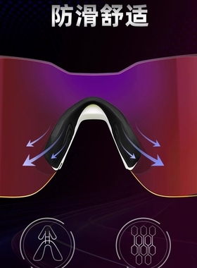 高特户外徒步登山护目镜男女2025新款变色运动眼镜跑步太阳镜墨镜