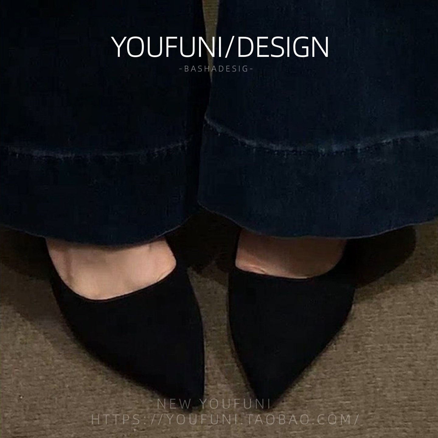 羊皮版～性感百搭高跟鞋黑色职业单鞋尖头细跟气质通勤女鞋面试,女鞋,浅口单鞋,淘宝优惠券,粉丝福利购,淘宝优惠卷