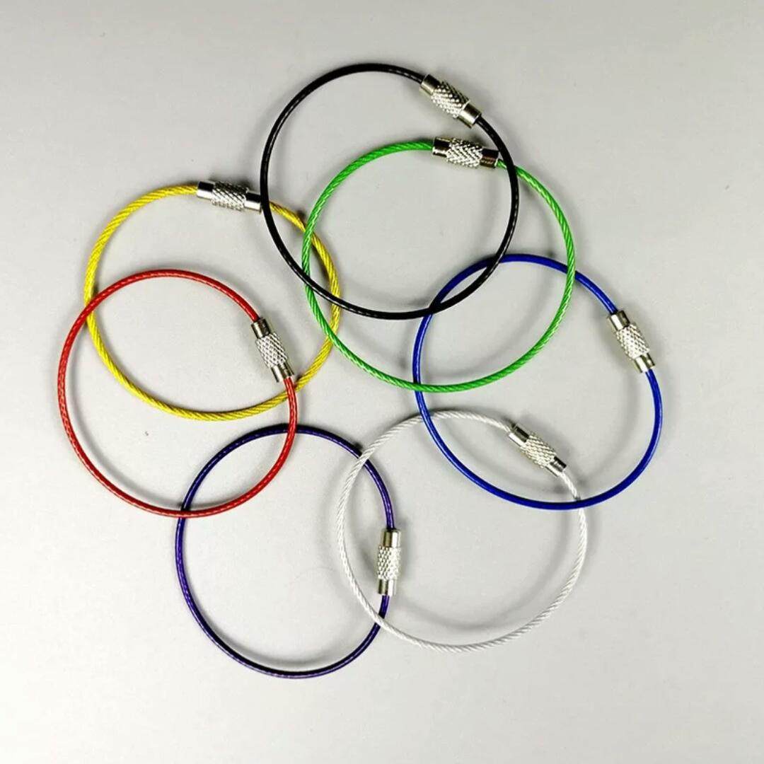 彩色不锈钢钢丝圈 不锈钢挂件 箱包钢丝扣 吊牌铭牌挂扣 工厂直销,纺织面料/辅料/配套,吊粒/吊牌,淘宝优惠券,粉丝福利购,淘宝优惠卷