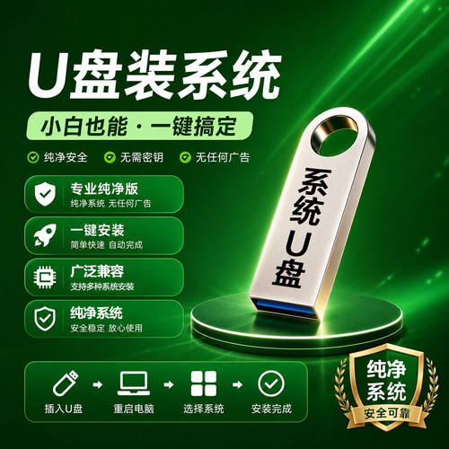 Win11/10/7纯净版系统PE装机U盘