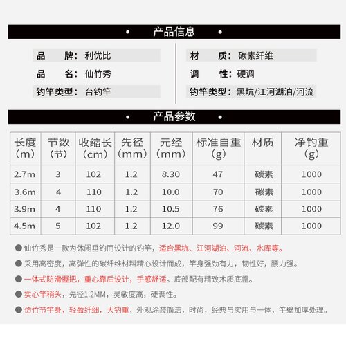 新品New fishing rod fairyzu show 37 tune overtight caYnd o S