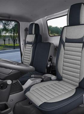 货车东风天锦140 160 180 210VR KR四季通用亚麻坐垫专用坐套全包