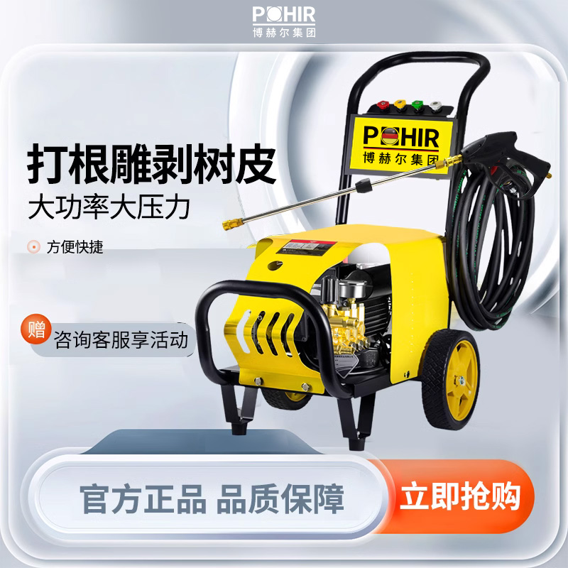 德国进口洗车机高压220V商用洗车店大功率清洗机水枪抢工业水泵