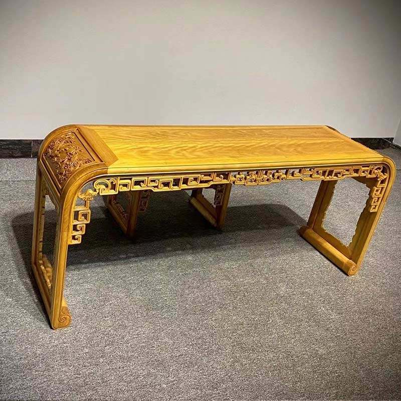 金丝楠木古筝台全实木古琴古典专业乐器演出架子凳子成人初学教学