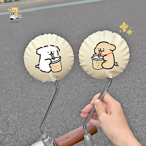电动车后视镜装饰保护套