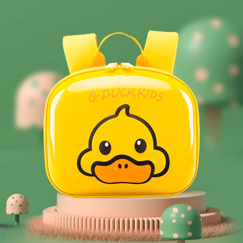 3-5岁男女孩小黄鸭书包礼物