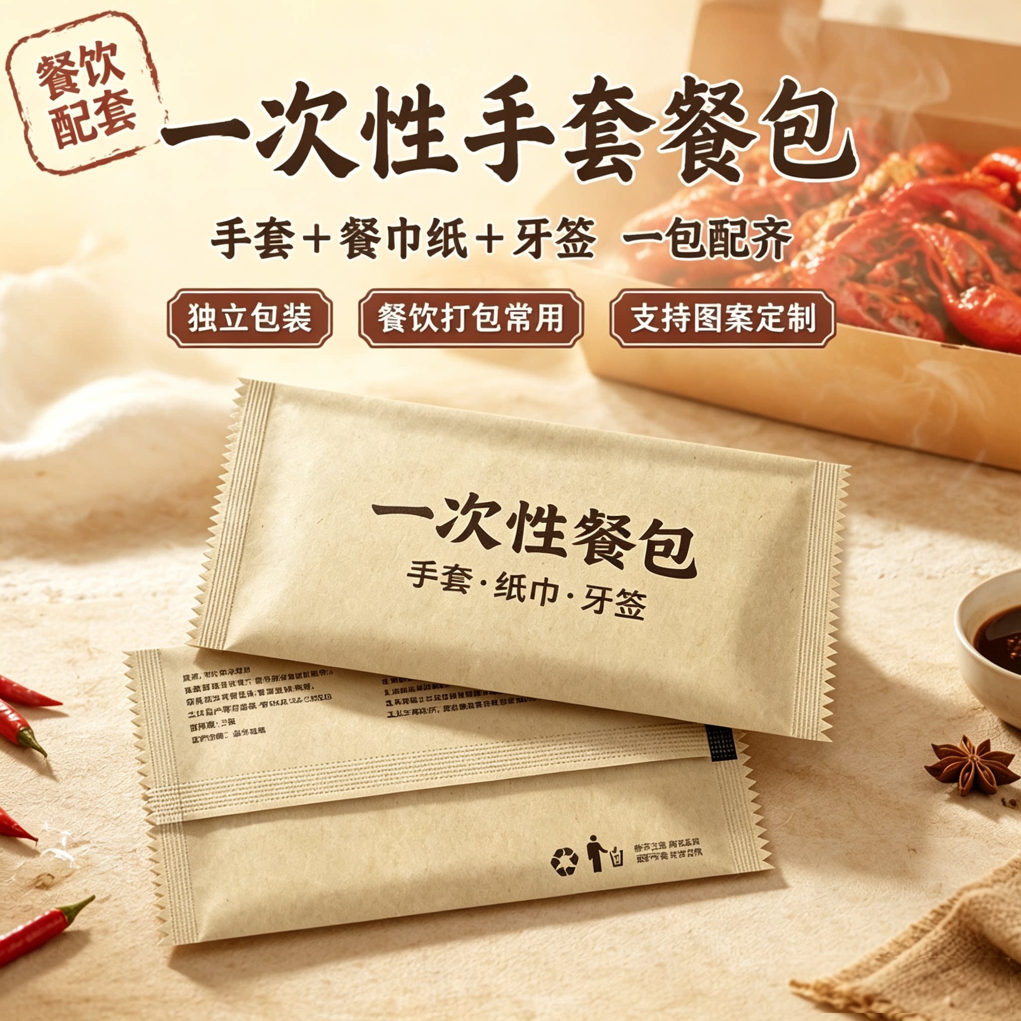 一次性餐饮食品级加厚手套