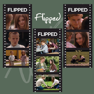 怦然心动电影胶片卡片装饰书签纸礼物纪念周边半透明海报票根