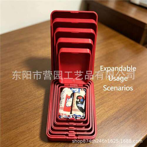 跨境新品 Nested Box Toy 有趣的储物盒中盒玩具3D打印工艺品摆件