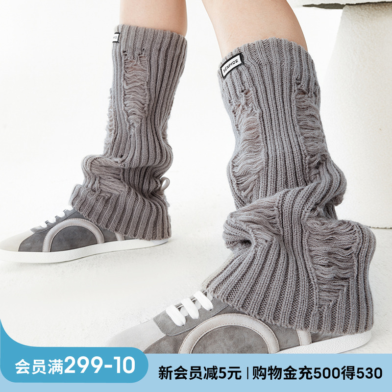 上森派系senpop破洞堆堆袜套