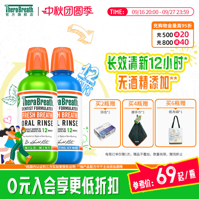 凯斯博士漱口水TheraBreath图片