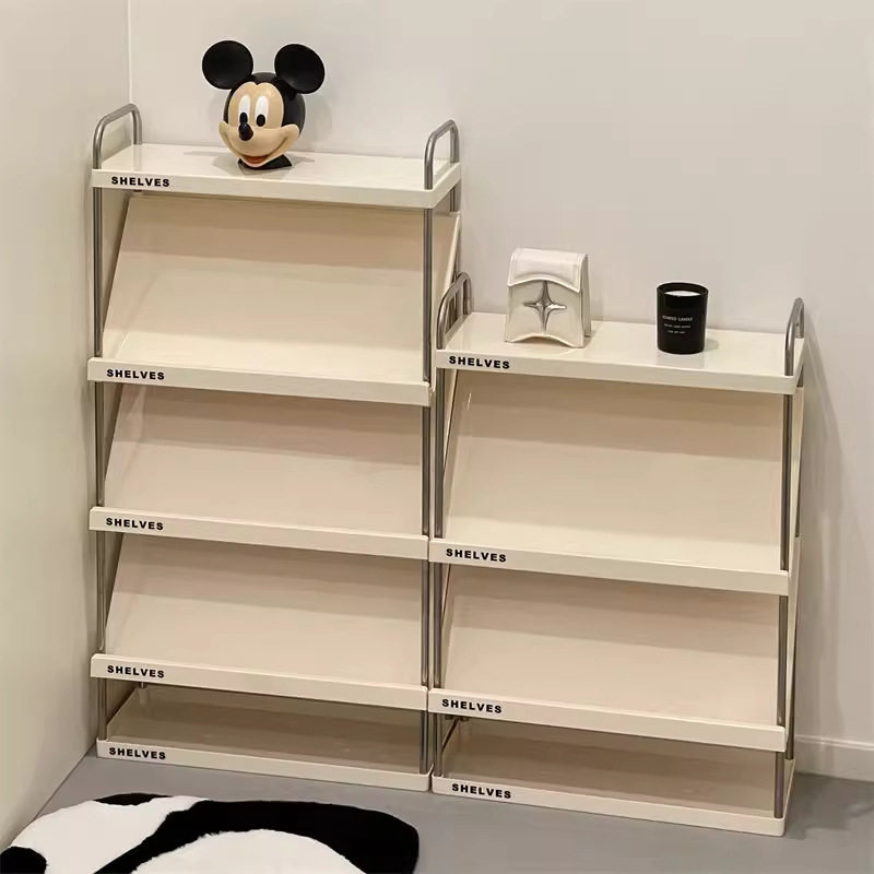 超薄鞋架子家用门口入户简易室内好看多层斜放收纳拖鞋不锈钢鞋柜,收纳整理,鞋子收纳架,淘宝优惠券,粉丝福利购,淘宝优惠卷