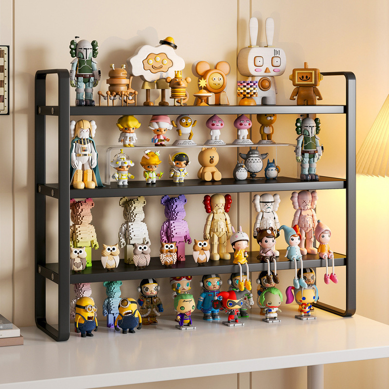 盲盒手办多层收纳展示架