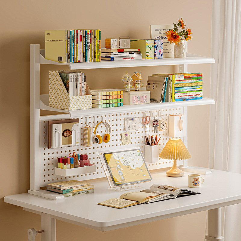 桌面置物架洞洞板多层收纳架