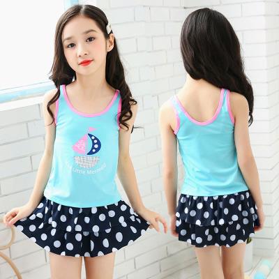 新品8儿童9女童泳衣10中大童11十12岁分体13公主裙式14学生15女孩