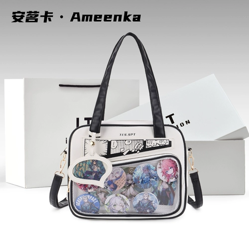 Ameenka Японская комикс -бар, маленькая еда, мори на плече