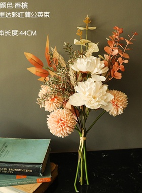 European simulation flower fake flower rowse flowers bouque