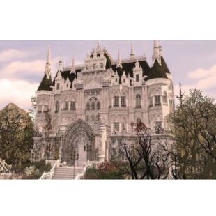 模拟人生4CC房屋mod|哥特古堡|4卧3卫|住宅一套带家具|40x30| #36