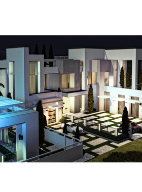 模拟人生4CC房屋mod|罗宾庄园|6卧8卫|住宅一套带家具|64x64|#579