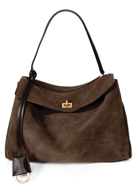 柏雅图新款女包大托特包磨砂牛皮单肩包手提包B640017