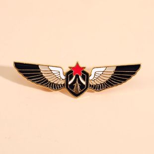 歼20飞机领空英雄纪念胸针金属徽章别针配饰衣服包包装 饰品勋章品