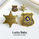 疯狂动物城周边胸针朱迪狐尼克动物警察金属徽章别针万圣节配饰品