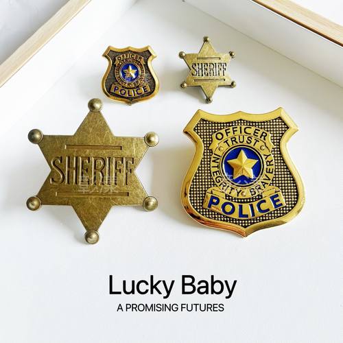 疯狂动物城周边胸针朱迪狐尼克动物警察金属徽章别针万圣节配饰品