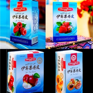 新疆伊犁果丹皮诗梦园苹果杏子树莓草莓纯果肉零食小包装礼品包邮