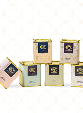 COVA高华进口红茶叶罐装礼盒正山小种茶锡兰伯爵大吉岭早餐下午茶