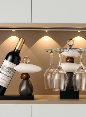 时来运转摆件客厅电视柜酒柜装饰品轻奢高档家居办公室餐厅高级感