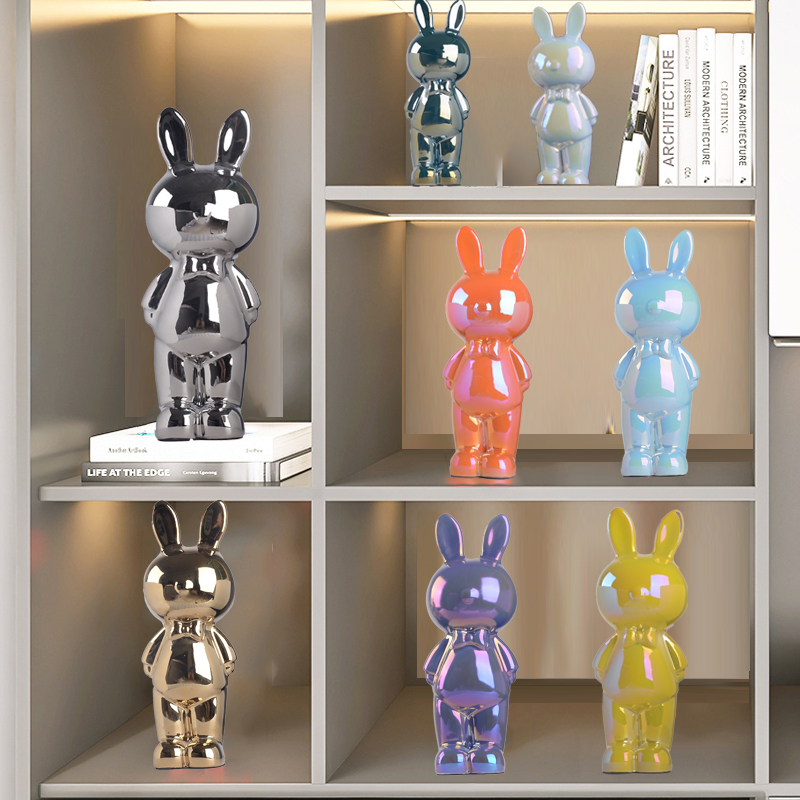 可尊陶瓷客厅电视柜电镀装饰品