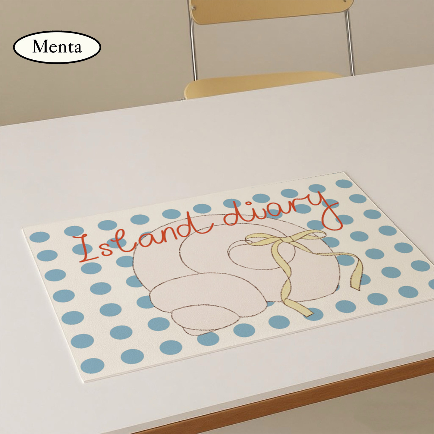 薄荷岛《蝴蝶餐厅》餐垫水杯垫ins餐桌隔热垫咖啡机吧台茶台沥水,居家布艺,餐垫,淘宝优惠券,粉丝福利购,淘宝优惠卷