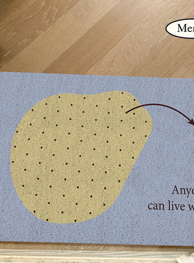 MENTA “水果系列”原创丝圈入户门地垫门厅玄关脚垫创意地毯耐脏