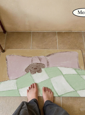 薄荷岛《睡个好觉》吸水速干垫浴室垫入口防滑垫卫生间脚垫卧室垫