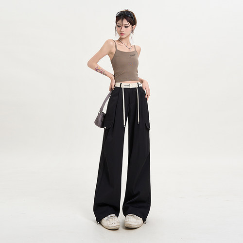 RJVO春季美式时尚高腰休闲裤