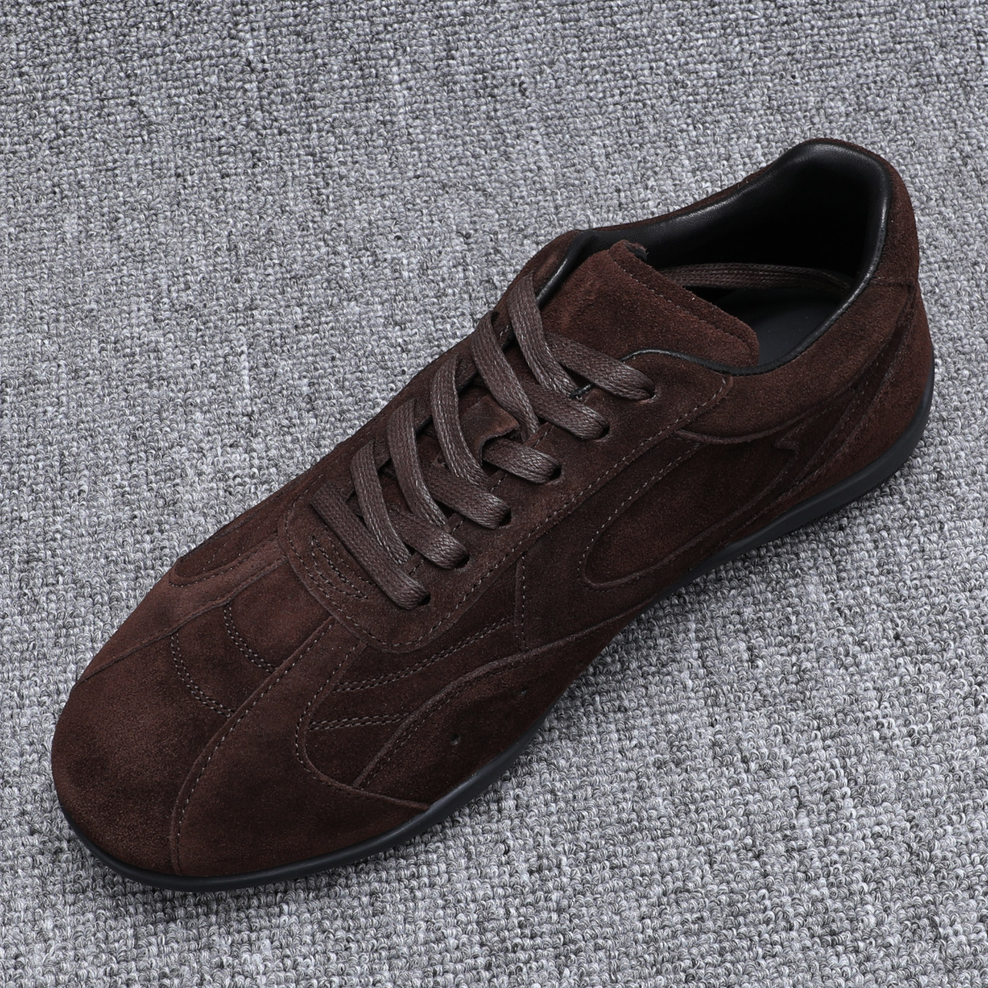 德迅鞋男款小众复古翻毛皮男士时尚休闲鞋系带低帮潮鞋英伦风板鞋,流行男鞋,休闲板鞋,淘宝优惠券,粉丝福利购,淘宝优惠卷