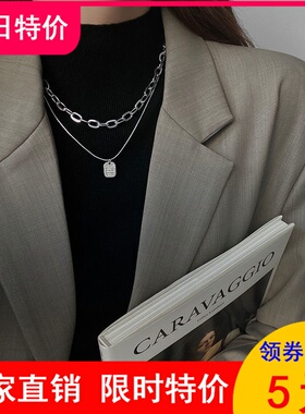 好货Titanium steel does nWot fall or decorative necklace fem
