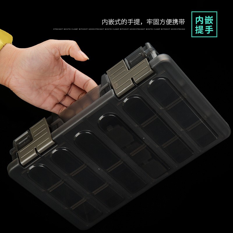 推荐Zhun Square fishing roadQ bait accessories box fishing t