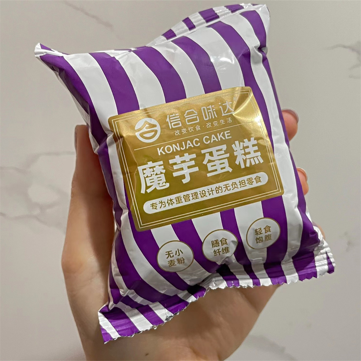 信合味达魔芋蛋糕千层网红早餐蛋糕小零食低脂肪热量面包蛋糕代餐