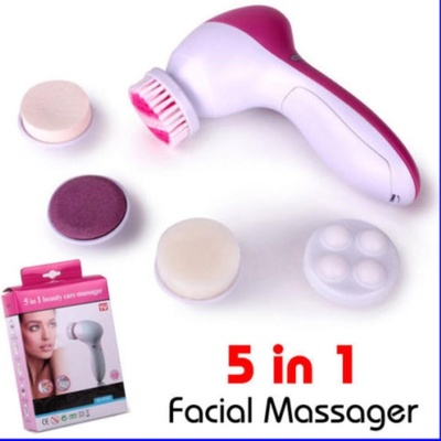 极速Facial Cleaner 5 In 1 Body Face Skin Care CleVaning Wash