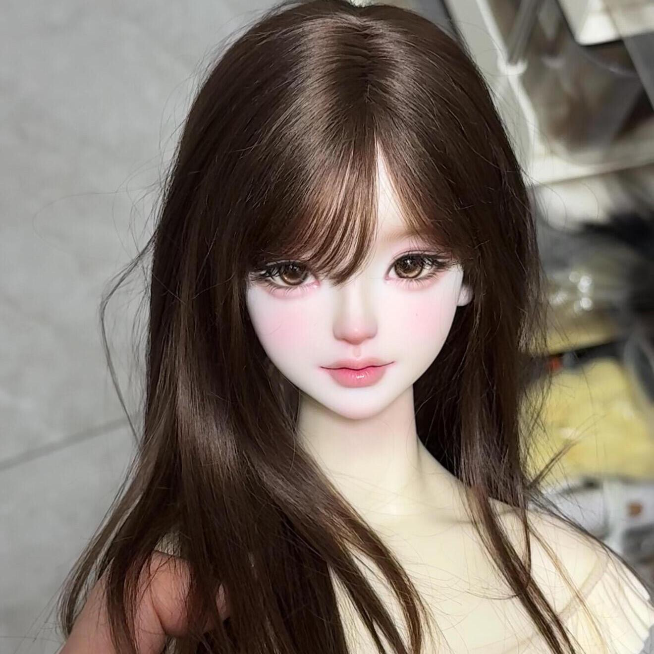 bjd娃娃正版3分bjd小姝 气质温柔女娃 三分bjd素体sd娃bjd人偶