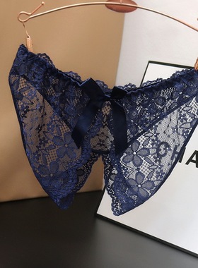 维多利亚情侣短裤激情开裆裤火辣c开洞性感网纱超火丁子内裤女蕾