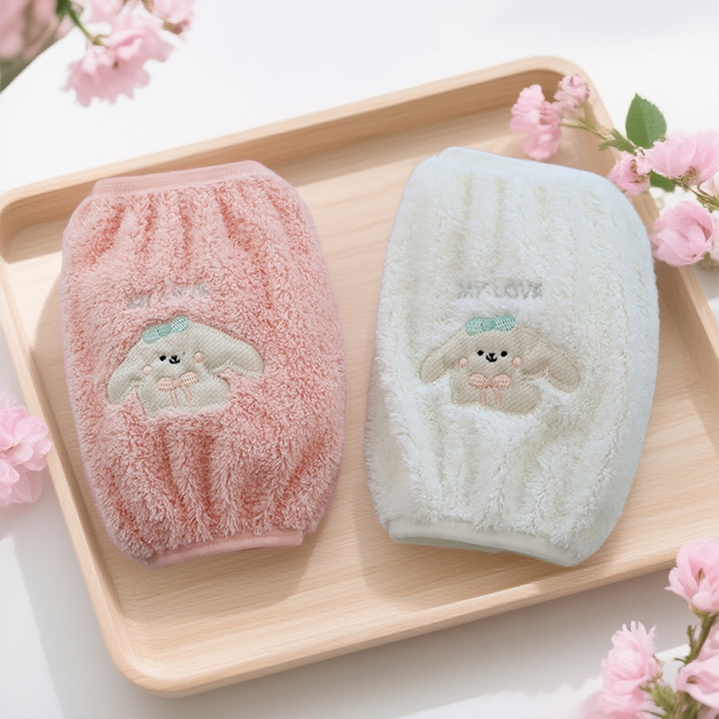 银星毛绒袖套女加厚保暖