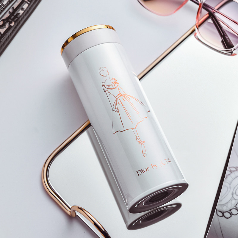 【迪奥dior联名】特美刻智能保温杯男女高档水杯泡茶杯便携水杯子